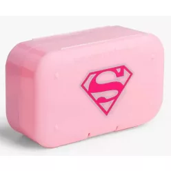   SmartShake SmartShake Pill Box Organizer DC Supergirl (2 Pack) Pink (Rózsaszín)