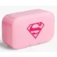 SmartShake SmartShake Pill Box Organizer DC Supergirl (2 Pack) Pink (Rózsaszín)