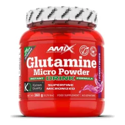 Amix Glutamine Micro Powder Instant Drink Formula 360 g