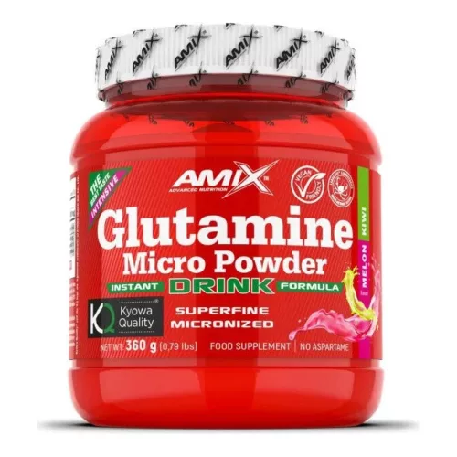Amix Glutamine Micro Powder Instant Drink Formula 360 g