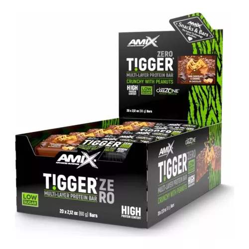 Amix Tigger Zero Multi-Layer Protein Bar 20x60 g
