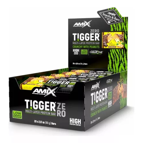 Amix Tigger Zero Multi-Layer Protein Bar 20x60 g