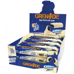   Grenade Karton Carb Killa Protein Bar 12x60g Oreo White (Fehér Oreo Keksz)