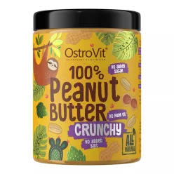 OstroVit 100% Peanut Butter 1000g Crunchy (Ropogós)