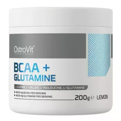 OstroVit BCAA + Glutamine 200g Orange (Narancs)