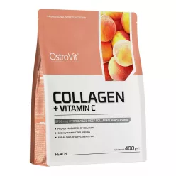 OstroVit Collagen + Vitamin C 400g Peach (Barack)