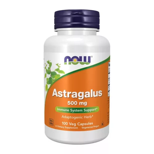 Now Foods Astragalus 500mg 100 Veg Capsules 100 Kapszula
