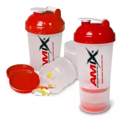 Amix Monster Bottle Shaker Kapszula És Portartóval 600 ml