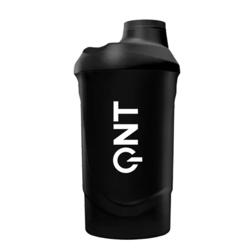 QNT Shaker IT'S ON Átlátszó Fekete 600 ml