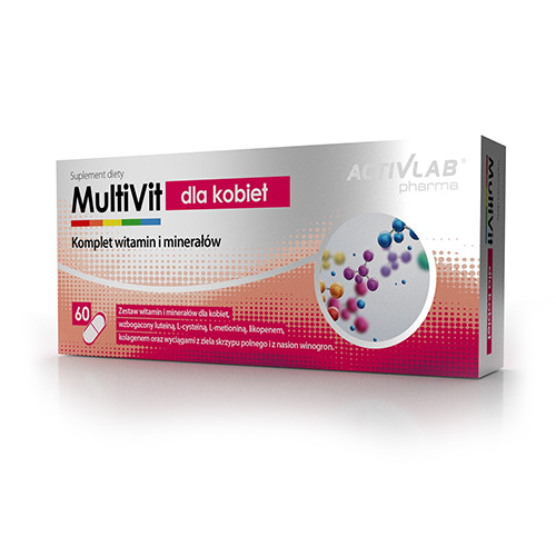 Activlab Multivit For Women 60 Kapszula