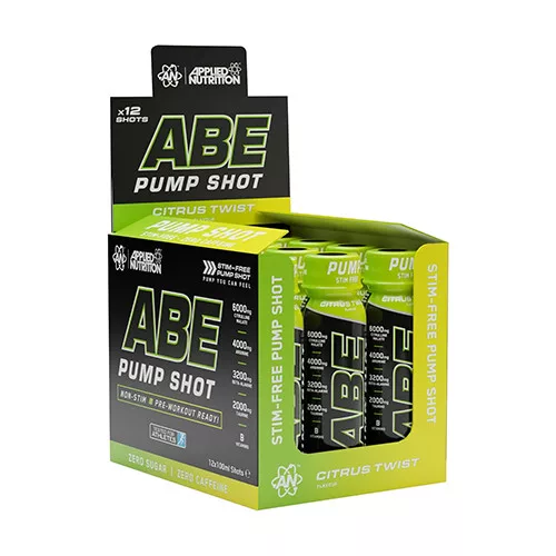 Applied Nutrition ABE Pump Stimulánsmentes Edzés Előtti Shot 100 ml