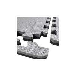   S-Sport Szegély 100x100x2cm puzzle tatamihoz LEE, szürke-fekete
