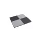 S-Sport Puzzle tatami sportszőnyeg 100x100x4 cm LEE szürke-fekete