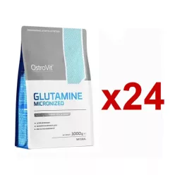 OstroVit Glutamine 24x1000g Unflavored (Ízesítetlen)