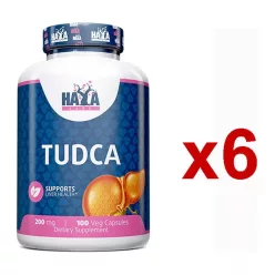   HAYA Labs TUDCA 200mg 6x100 Veg Caps 100 Vegetáriánus Kapszula