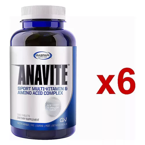 Gaspari Nutrition Anavite 6x180 Tablets 180 Tabletta