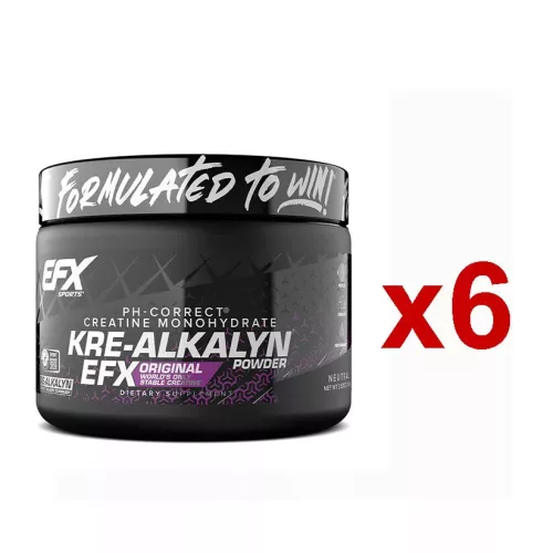 EFX Kre-Alkalyn EFX 6x100g Unflavored (Ízesítetlen)
