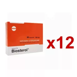   Megabol Biosterol Természetes Szteroid Helyettesítő 200 mg Saponin Tartalommal 12x30 Kapszula