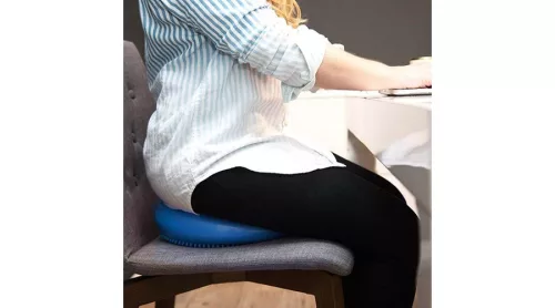 S-Sport Masszázs- és egyensúlypárna (Dynair), sötétkék