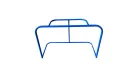 S-Sport Fém floorball kapu hálóval, 160x115-cm, S-SPORT PRO