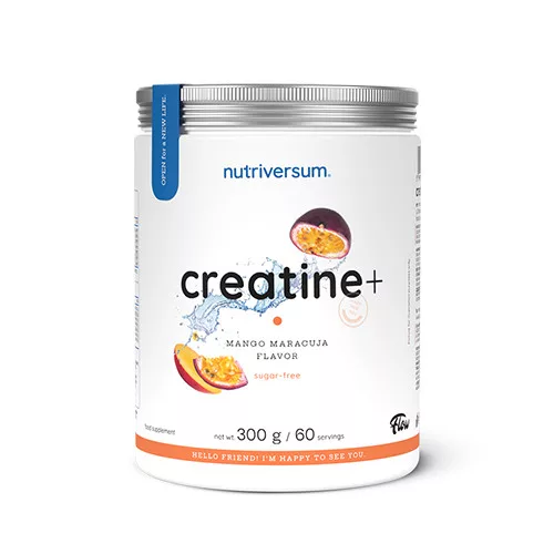 Nutriversum Creatine+ Sugar Free 300 g Mango Maracuja