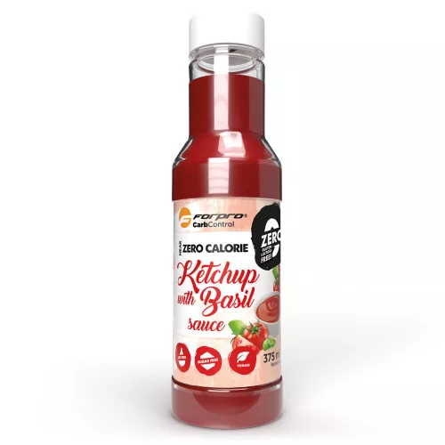 ForPro Near Zero Calorie Sauce Ketchup with Basil 375 ml