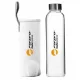 ForPro Glass Bottle-White - Üvegkulacs-fehér 500 ml