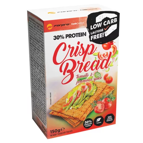 ForPro 30% Protein Crisp Bread Tomato & Provence Spice 10x150 g