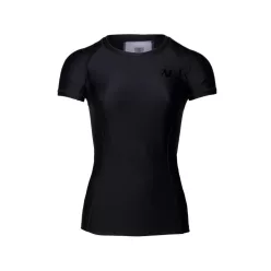   Gorilla Wear Carlin Compression Short Sleeve Top – Fekete/fekete
