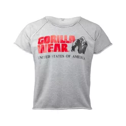 Gorilla Wear Classic Rövidujjú Edző Felső – Szürke