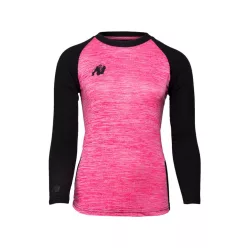Gorilla Wear Mineola Longsleeve – Fekete/rózsaszín