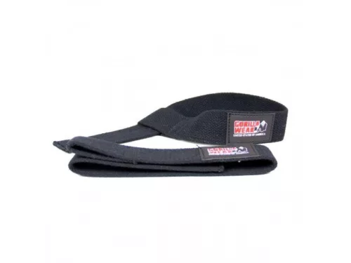 Gorilla Wear Non-padded Lifting Straps – Fekete