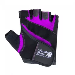 Gorilla Wear Women's Fitness Gloves – Fekete/lila