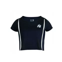 Gorilla Wear Columbia Crop Top - (akciós) – Fekete/fehér