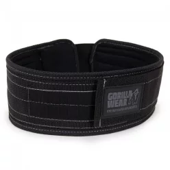 Gorilla Wear 4 Inch Nylon Lifting Belt – Fekete/szürke