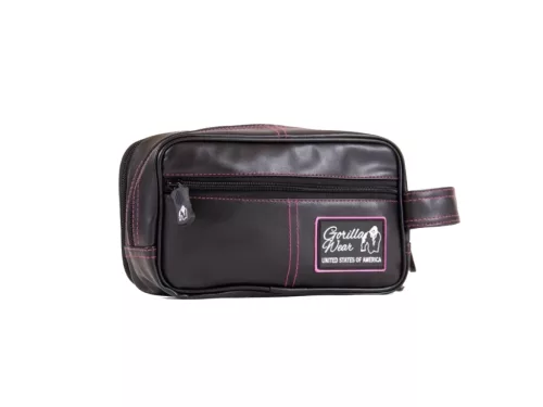 Gorilla Wear Toiletry Bag – Fekete/rózsaszín