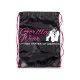 Gorilla Wear Drawstring Bag – Fekete/rózsaszín