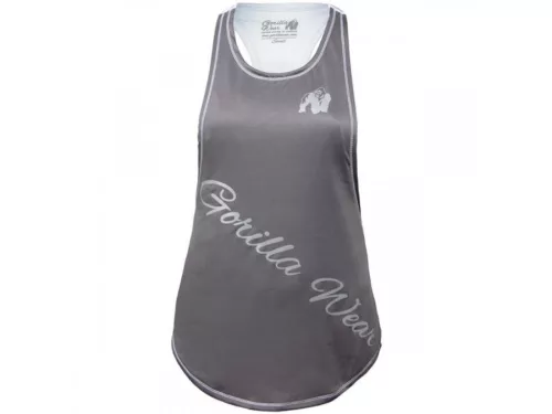 Gorilla Wear Florida Stringer Tank Top – Szürke/fehér