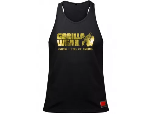 Gorilla Wear Classic Trikó – Fekete/arany
