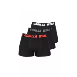 Gorilla Wear Boxershorts 3-pack – Fekete