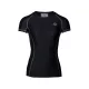 Gorilla Wear Carlin Compression Short Sleeve Top – Fekete/szürke