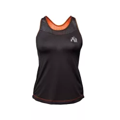   Gorilla Wear Marianna Tank Top - Black/neon Orange – Fekete/narancssárga