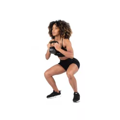 Gorilla Wear Quincy Seamless Shorts – Fekete