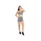 Gorilla Wear Quincy Seamless Shorts – Szürke melírozott