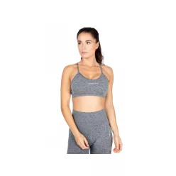   Gorilla Wear Quincy Seamless Sports Bra – Szürke melírozott