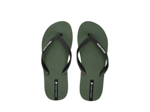 Gorilla Wear Kokomo Flip-flops – Katonazöld