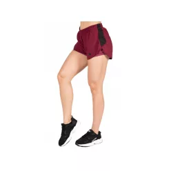 Gorilla Wear Salina 2-in-1 Shorts – Bordó piros