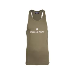 Gorilla Wear Carter Stretch Tank Top – Katonazöld