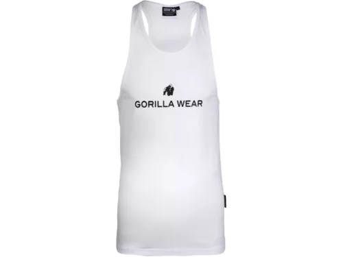 Gorilla Wear Carter Stretch Tank Top – Fehér