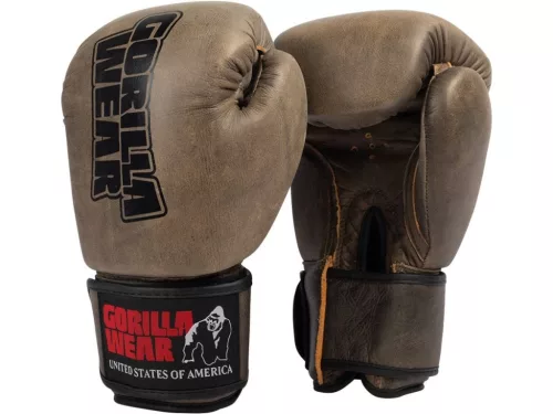 Gorilla Wear Yeso Boxing Gloves – Vintage barna